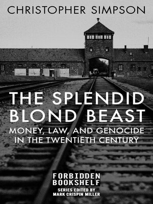 cover image of The Splendid Blond Beast